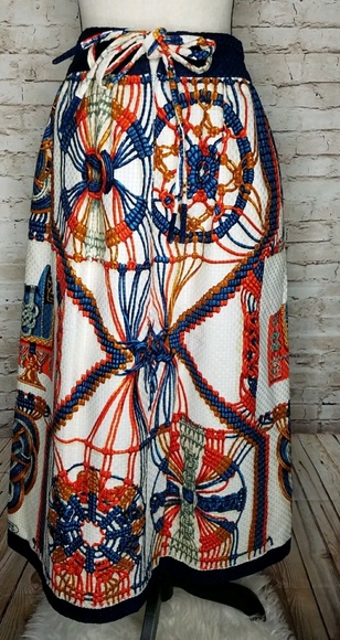 Hermes Dresses & Skirts - SOLD💞Vintage Hermes Paris Printed Full Maxi